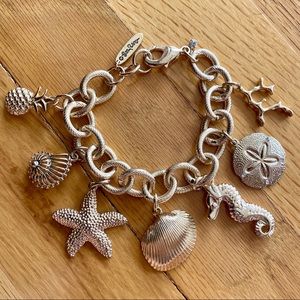 Lilly Pulitzer for Target Gold Sea Charm Bracelet
